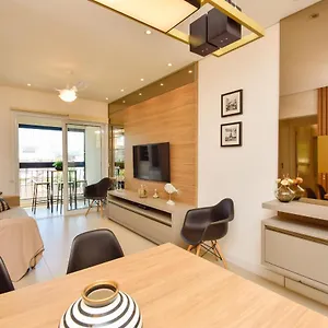  Apartamento Pontal De Jurerê Magnífico, 40m Da